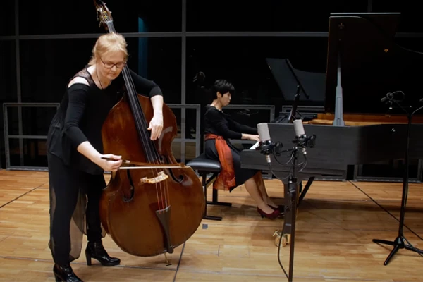 Manuel DE FALLA Canciones populares Españolas | Double Bass & Piano | Christine Hoock